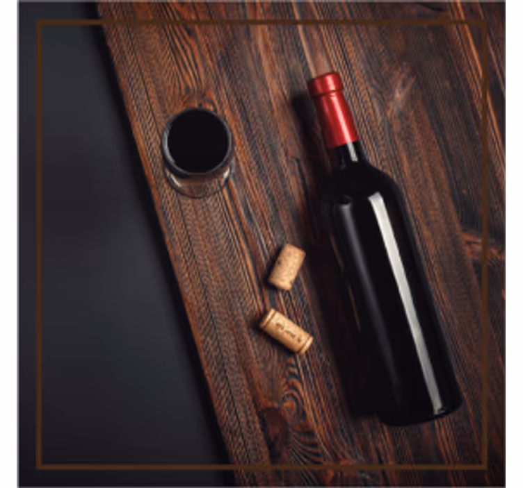 Sottobicchieri birra tappi per bottiglie di vino - TenStickers