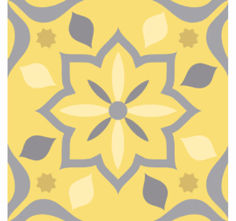 Sottobicchieri matrimonio design floreale - TenStickers