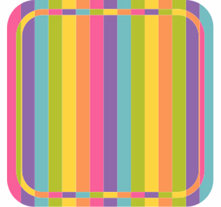Sottobicchieri birra motivo colorato vivace - TenStickers