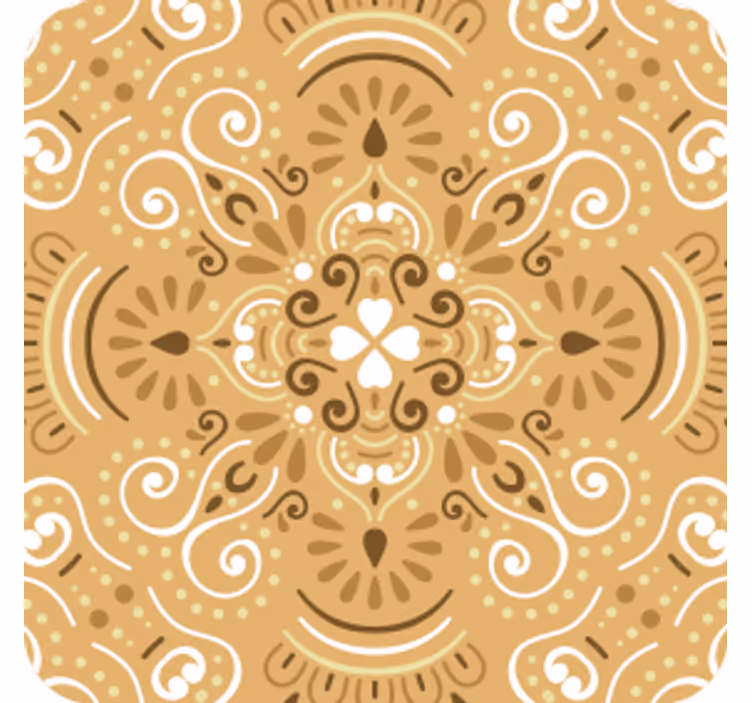 Sottobicchieri motivo intrecciato - TenStickers