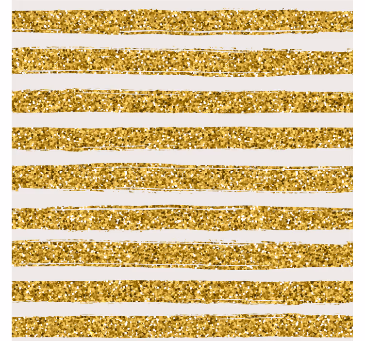 Sottobicchieri a motivo striato glitterato - TenStickers