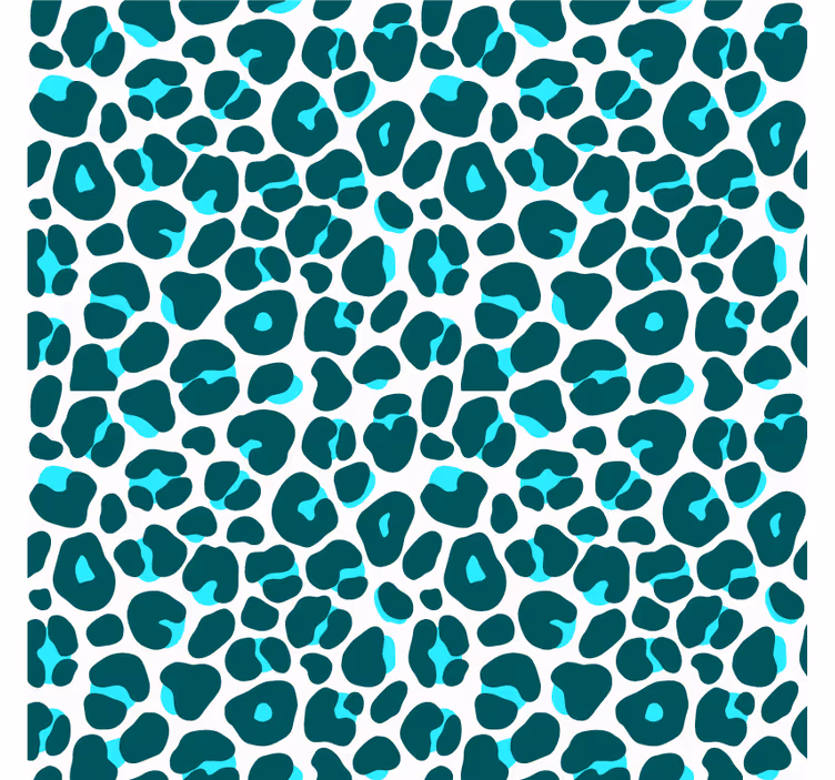 Sottobicchieri stampa a macchie di leopardo - TenStickers