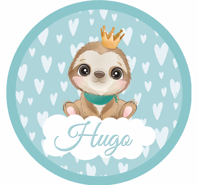 Sottobicchieri frikis personaggio bradipo carino - TenStickers