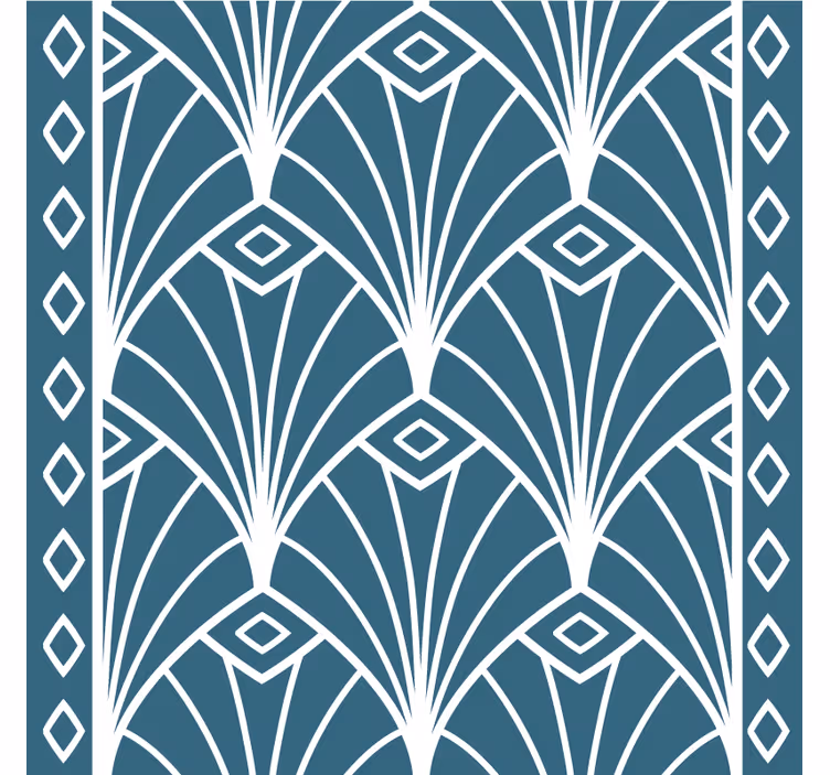 Sottobicchieri motivo geometrico - TenStickers