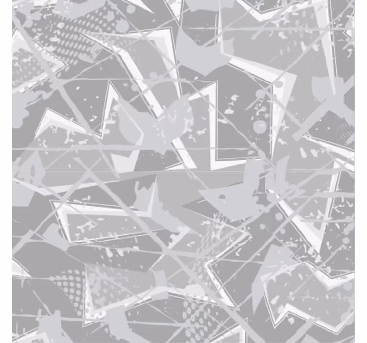 Sottobicchieri motivo geometrico astratto - TenStickers