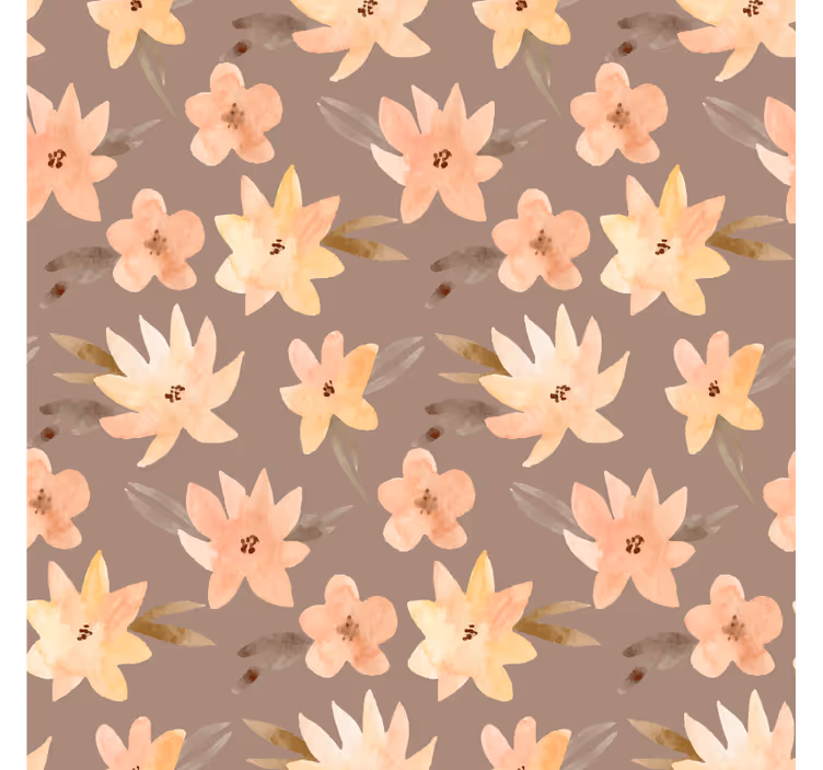 Sottobicchieri motivo botanico - TenStickers