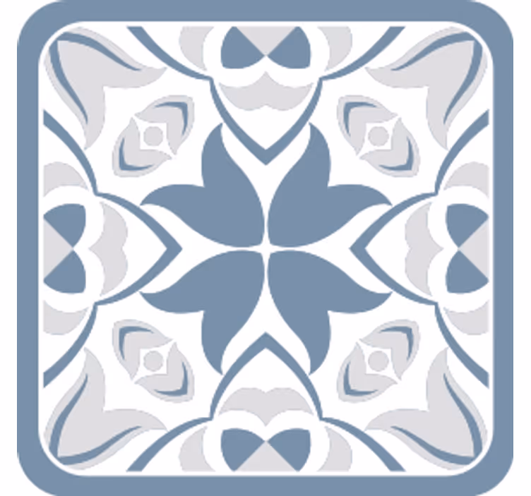Sottobicchieri concetto floreale elegante - TenStickers