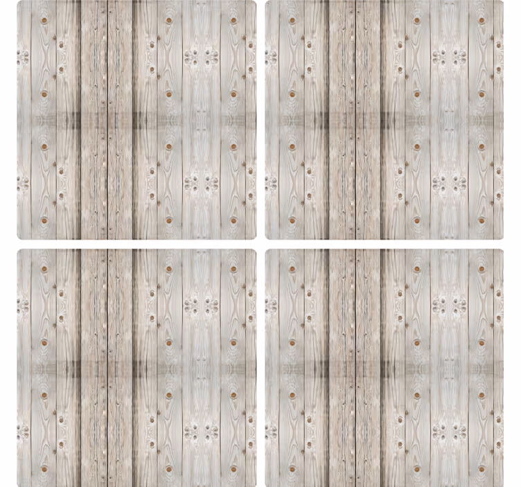 Sottobicchieri texture legno naturale - TenStickers