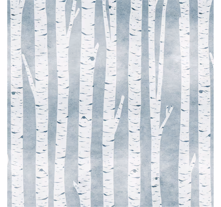Sottobicchieri motivo albero di betulla - TenStickers