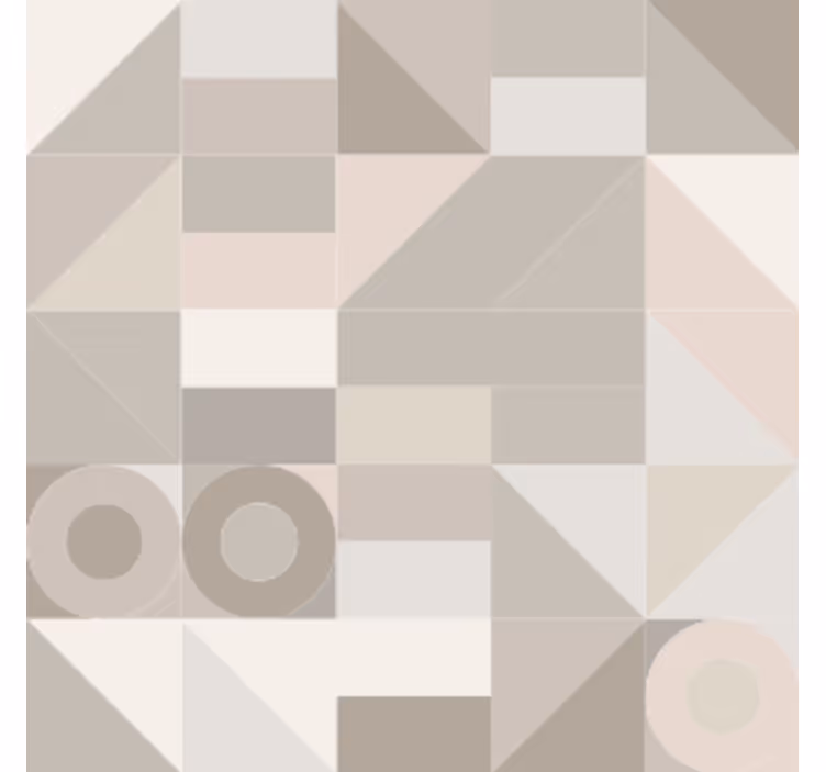 Sottobicchieri motivi geometrici neutri - TenStickers