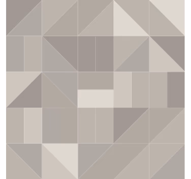 Sottobicchieri motivo triangoli geometrici - TenStickers