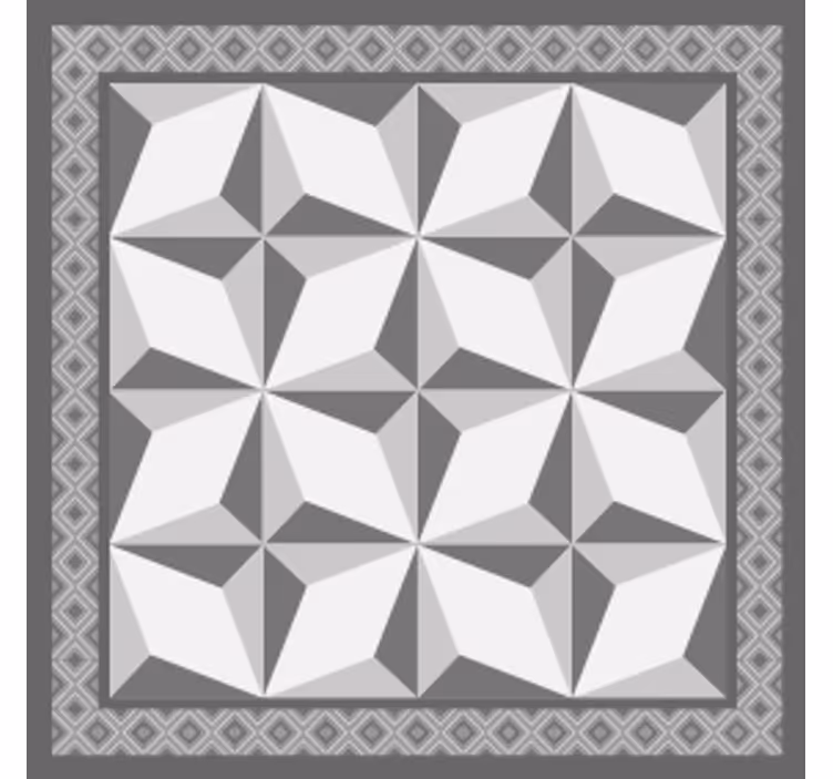Sottobicchieri motivi geometrici stratificati - TenStickers