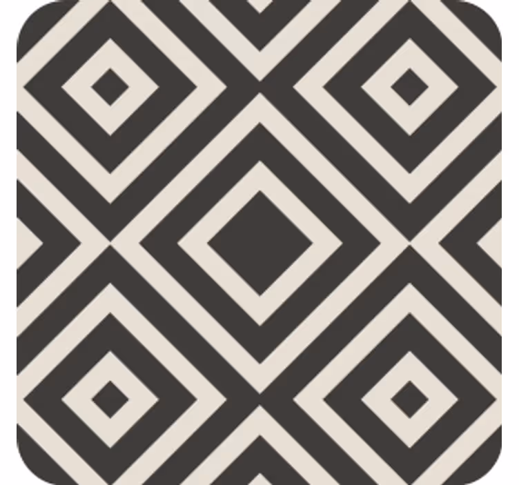 Sottobicchieri indagine sulle forme geometriche - TenStickers