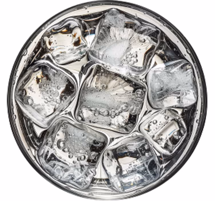 Sottobicchieri Decorativi in Vinile acqua - TenStickers
