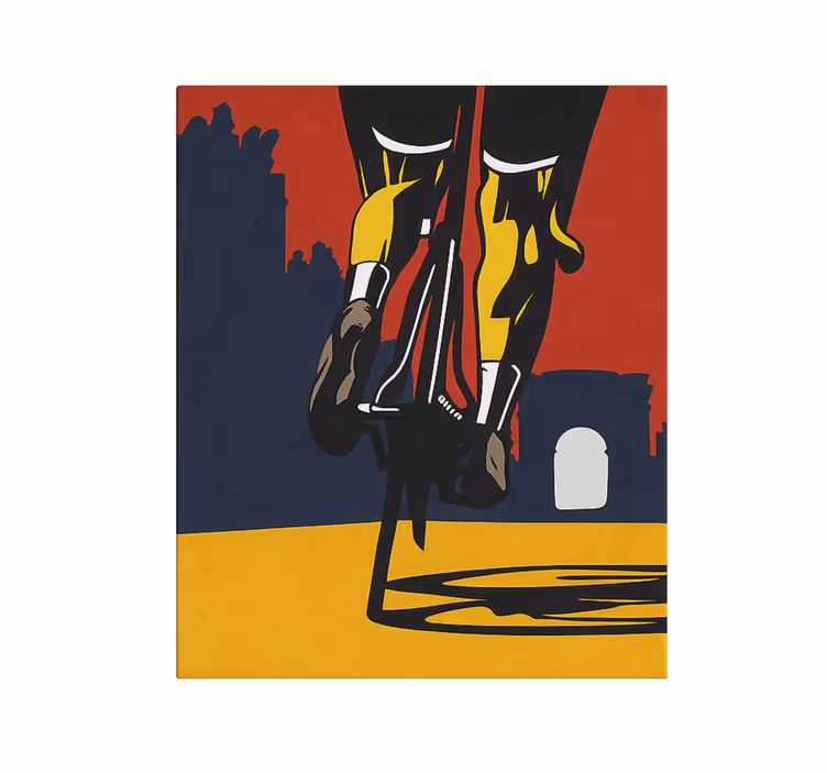 Quadri sportivi gambe zitte - TenStickers