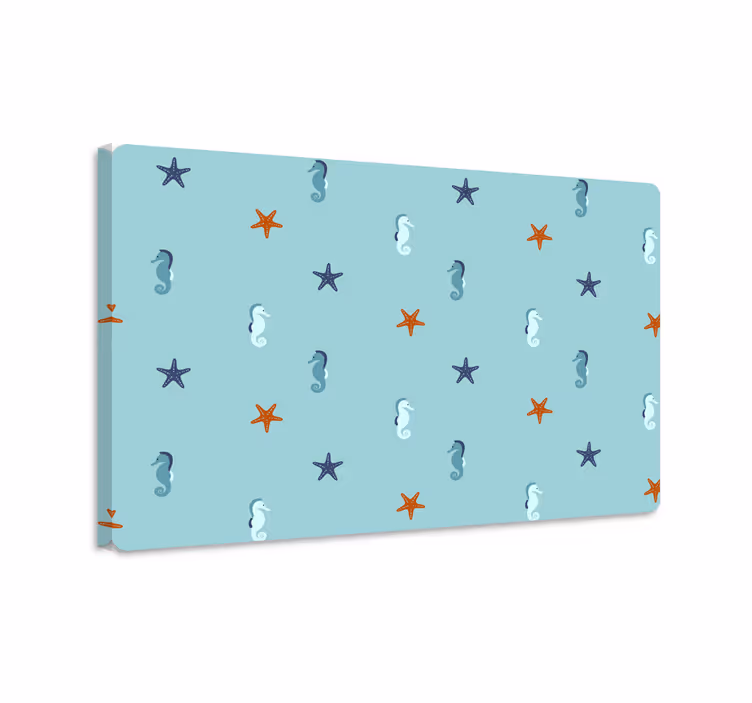 Quadro pesci stile marino laptop - TenStickers