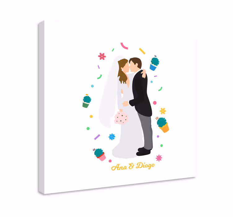 Quadro per matrimonio matrimoni di santo antónio - TenStickers