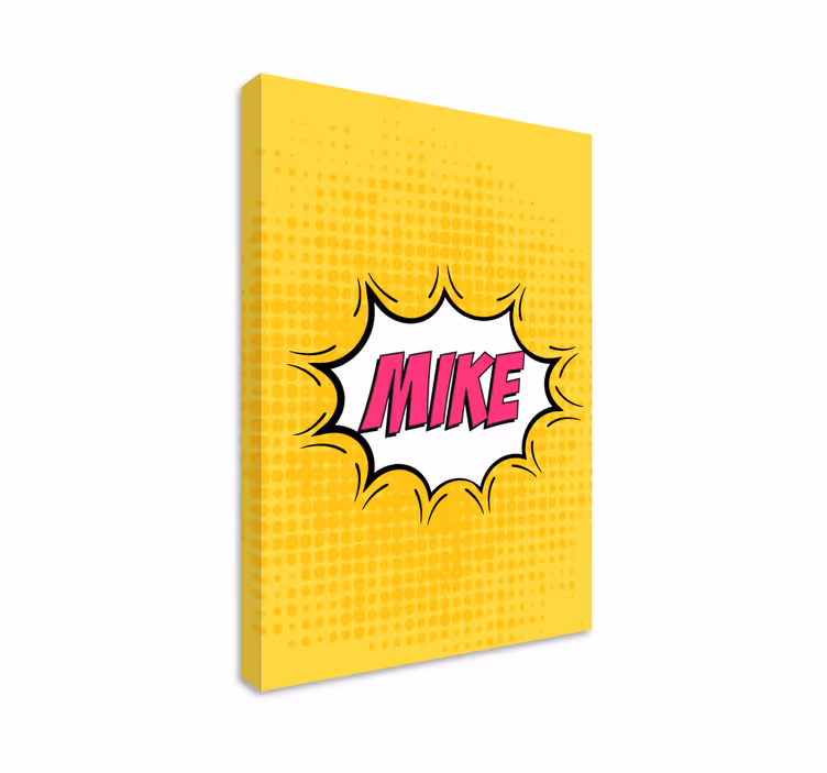 Quadro personalizzabile Nome del fumetto - TenStickers
