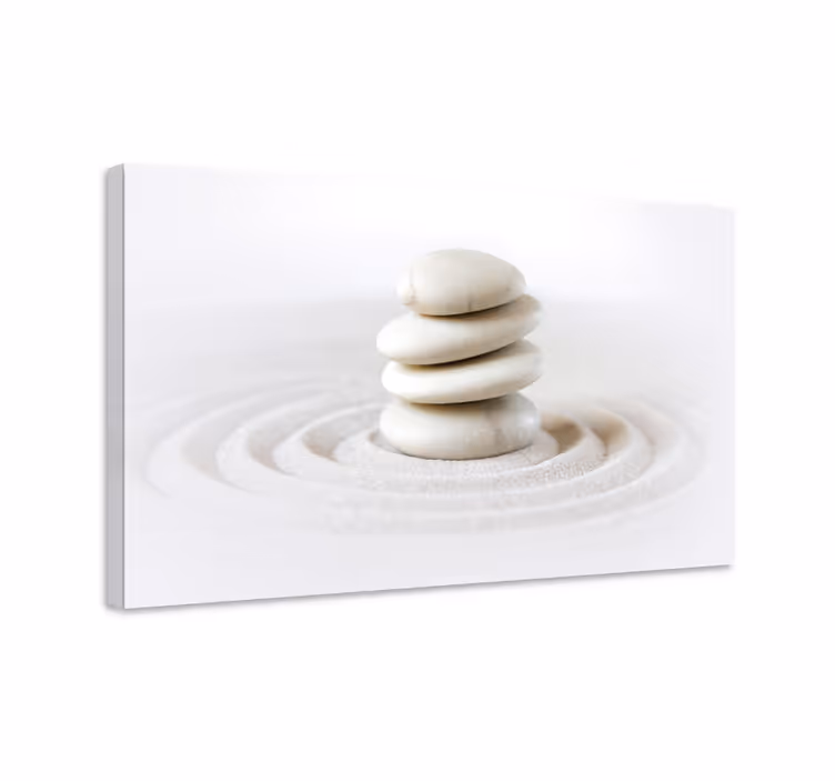 Quadro zen Pila di pietre zen - TenStickers