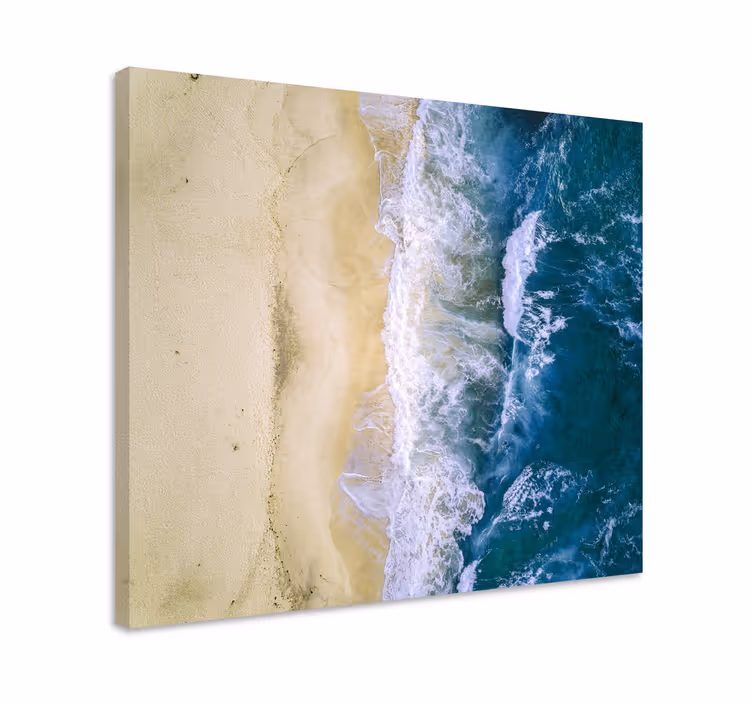 Dipinto marinaio serenità dell'oceano - TenStickers