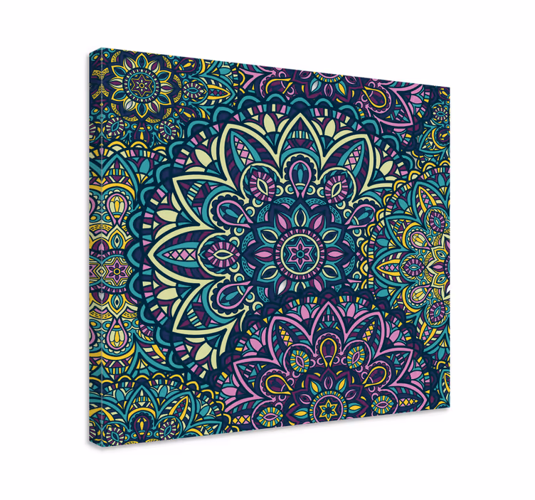 Quadro mandala illustrazione mandala complessa - TenStickers