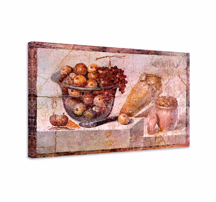 Dipinto frutta e natura morta composizione di frutta - TenStickers