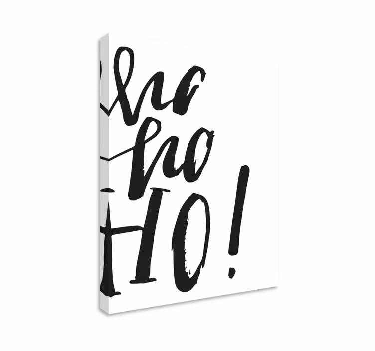 Quadro con frase esposizione festiva - TenStickers
