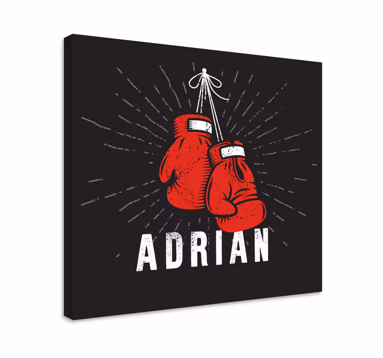 Quadri sportivi espositori di guantoni da boxe - TenStickers