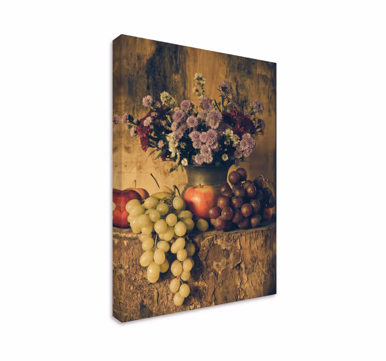 Dipinto fiori e piante frutti e fioriture - TenStickers