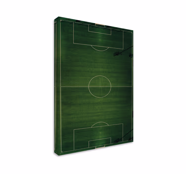Quadri sportivi panoramica del campo da calcio - TenStickers