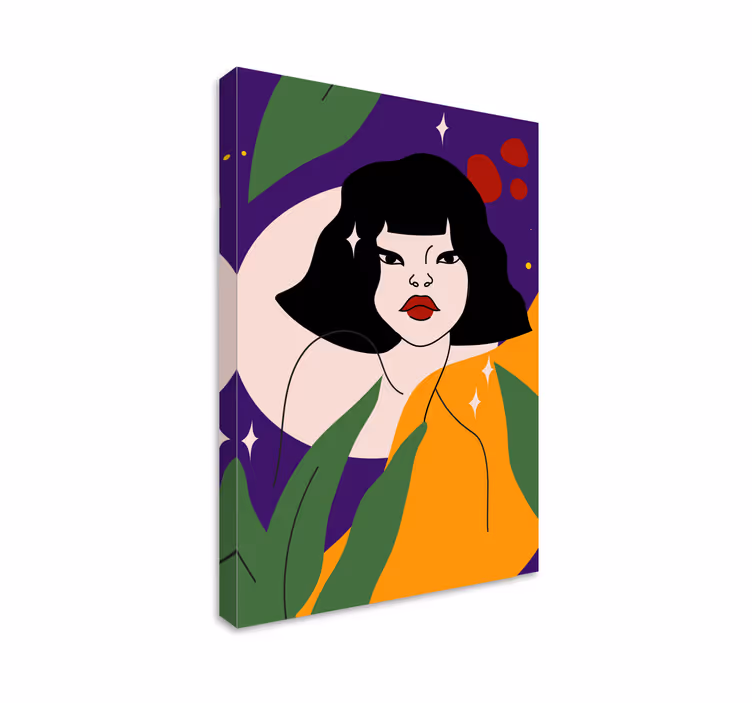 Quadri persona e personaggi arte del ritratto contemporanea - TenStickers