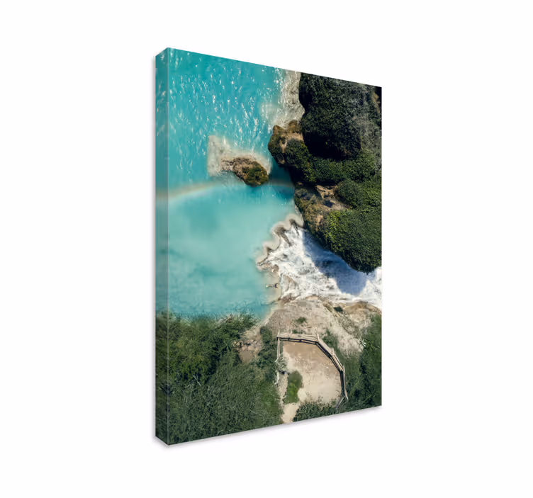 Quadro paesaggio serenità costiera - TenStickers