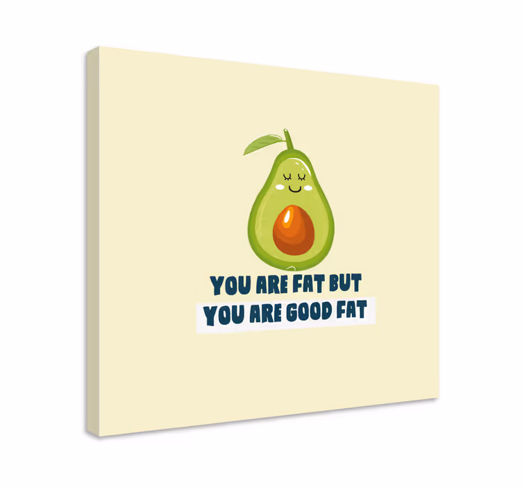 Quadro bodypositive con scritta - TenStickers