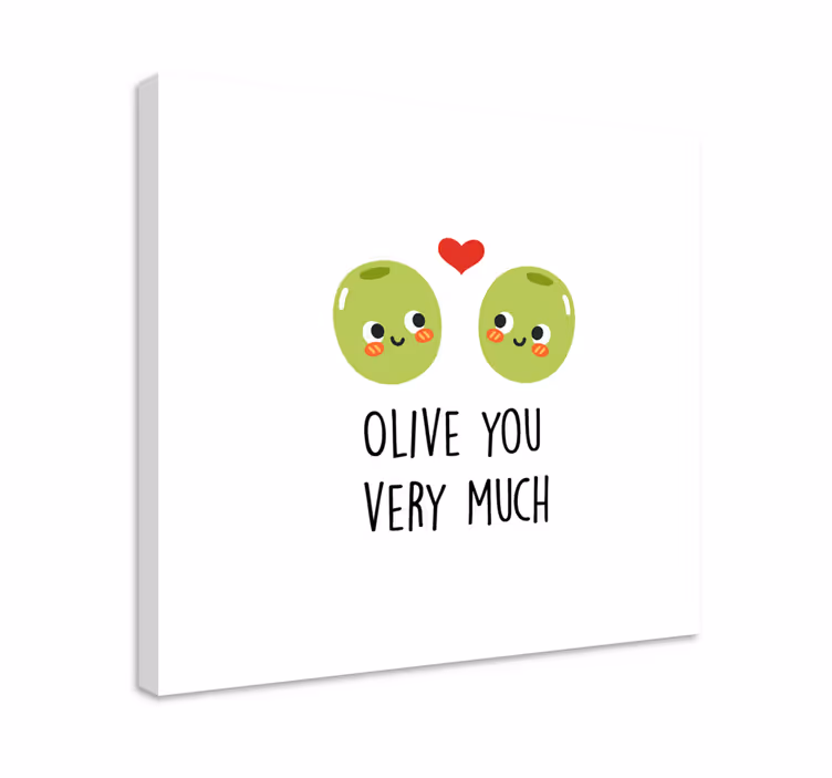Dipinto motivazionale ti amo insieme - TenStickers