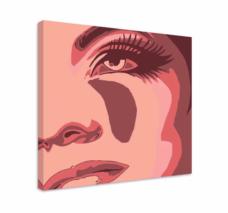 Quadri persona e personaggi ritratto di volto imponente - TenStickers