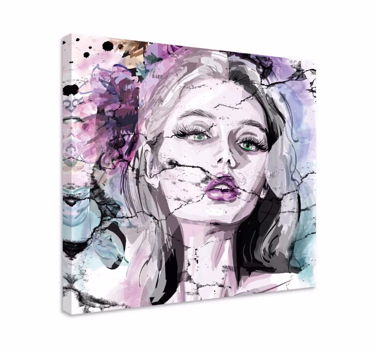 Quadri persona e personaggi bellezza frammentata - TenStickers