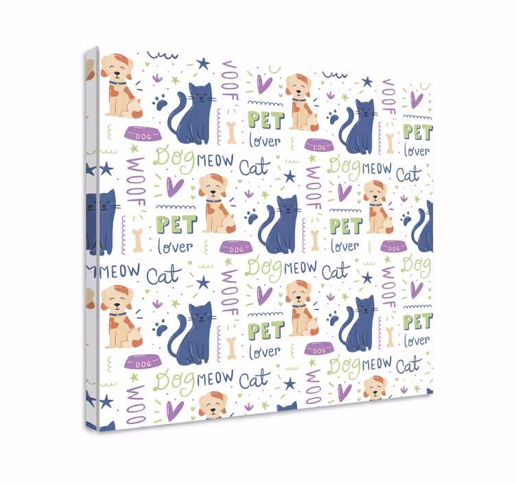 Dipinto cane collezione amanti degli animali - TenStickers
