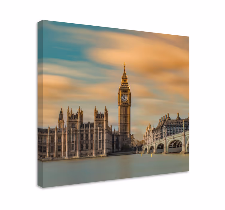 Quadro città e paesi monumento big ben - TenStickers