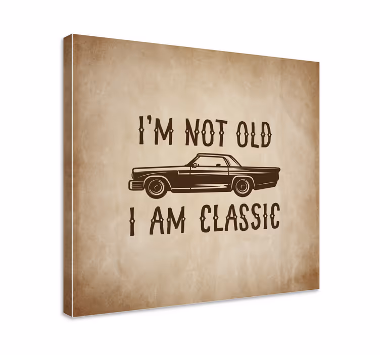 Quadri sportivi detto senza tempo dell'automobile - TenStickers