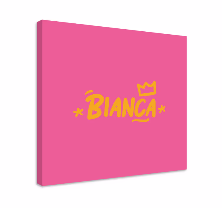 Dipinto con alfabeto e lettere display nome creativo - TenStickers
