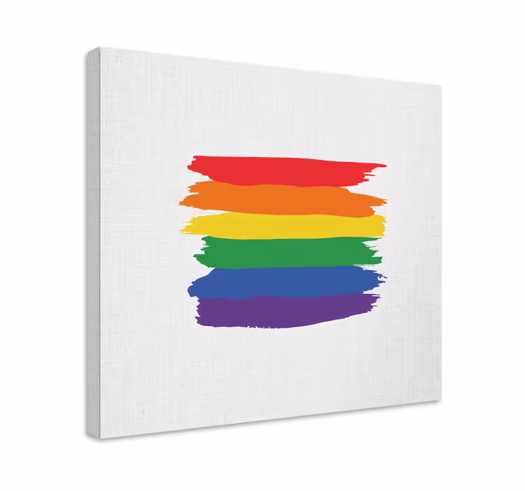 Quadro vintage design a righe bold - TenStickers