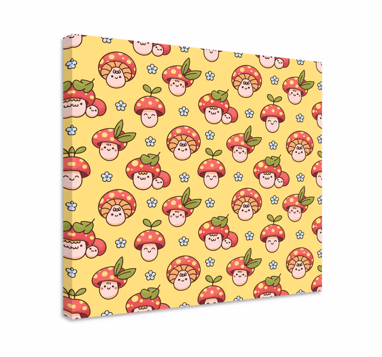 Quadri decorativi personaggi dei funghi - TenStickers
