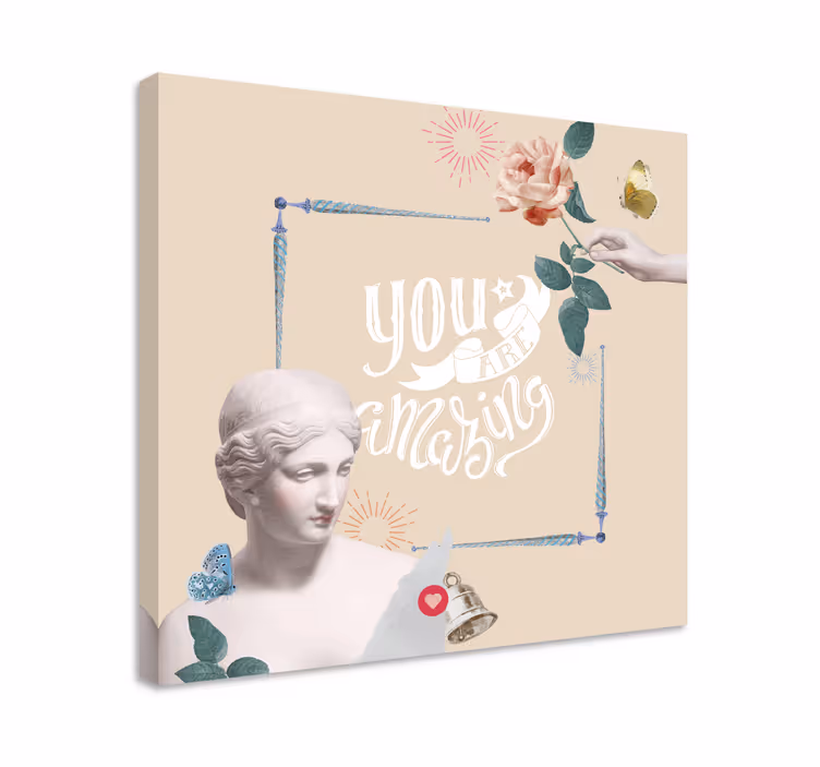 Quadro con frase sei fantastico - TenStickers