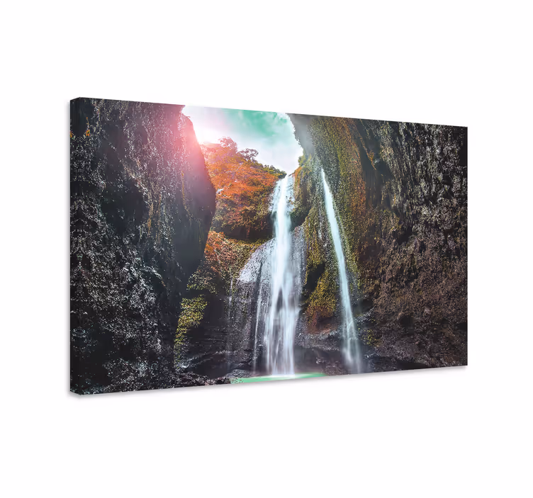 Quadro paesaggio cascata grande - TenStickers