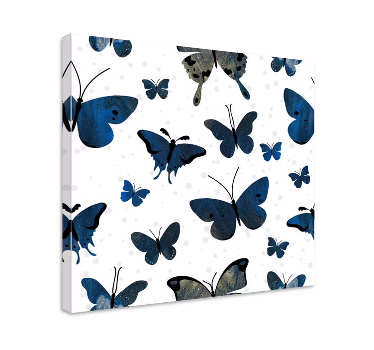 Dipinto farfalle diversi modelli di farfalle - TenStickers