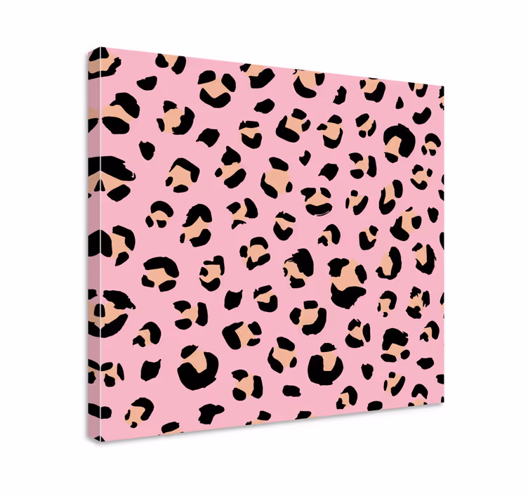 Quadro con animali e insetti motivo maculato leopardato - TenStickers