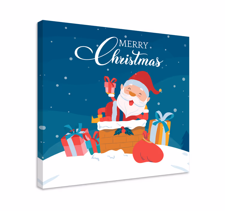 Quadro città e paesi regali di santa - TenStickers