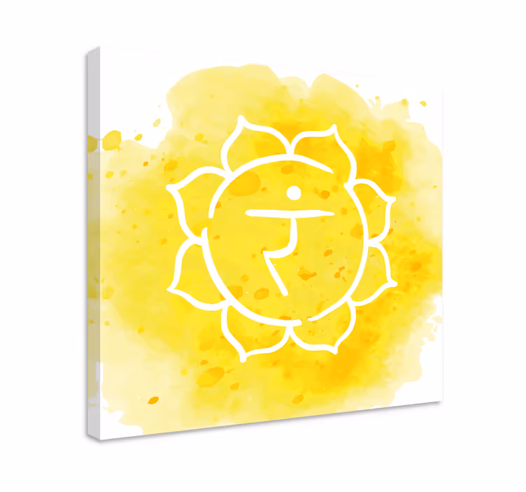 Dipinto zen simbolo del chakra - TenStickers