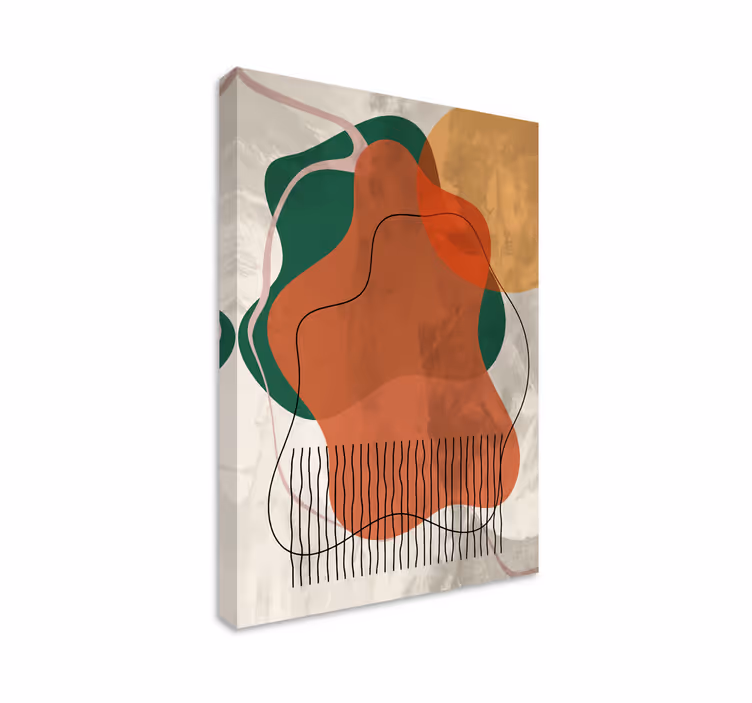 Quadro moderno forme naturali libere - TenStickers