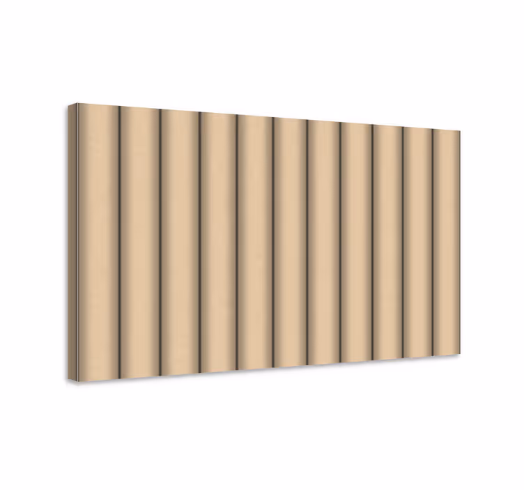 Quadro design ornamentale linee verticali testurizzate - TenStickers